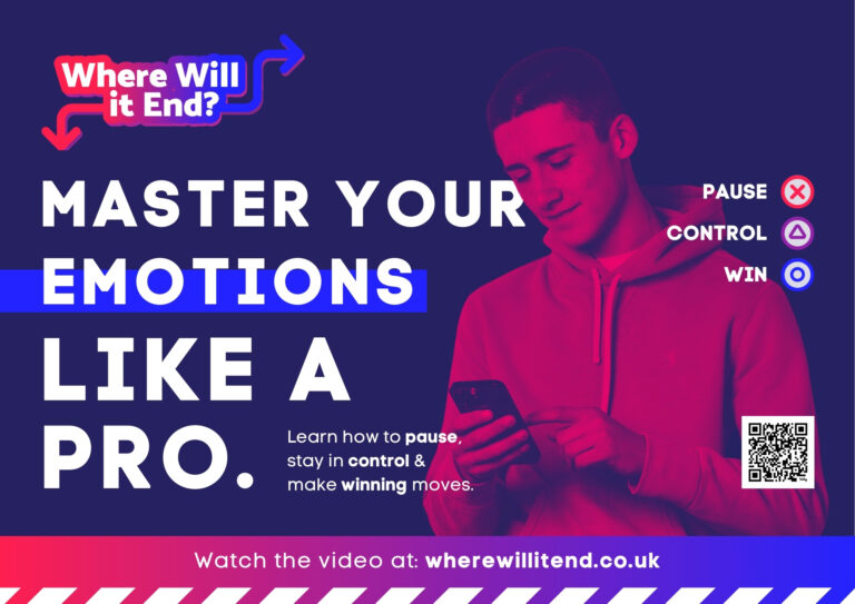 VRA Campaign Digital Asset - it reads 'Master your emotions like a pro.'