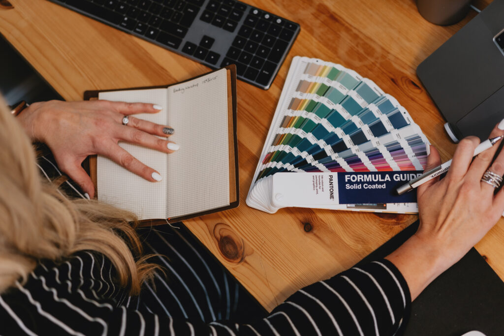 Colour palette exploration for branding project