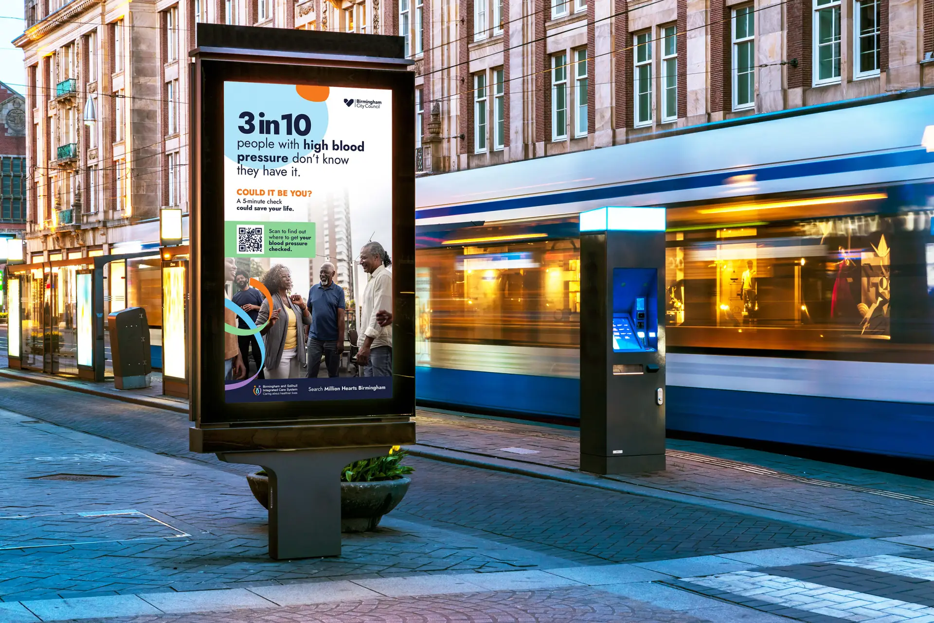 CVD OOH advert mockup